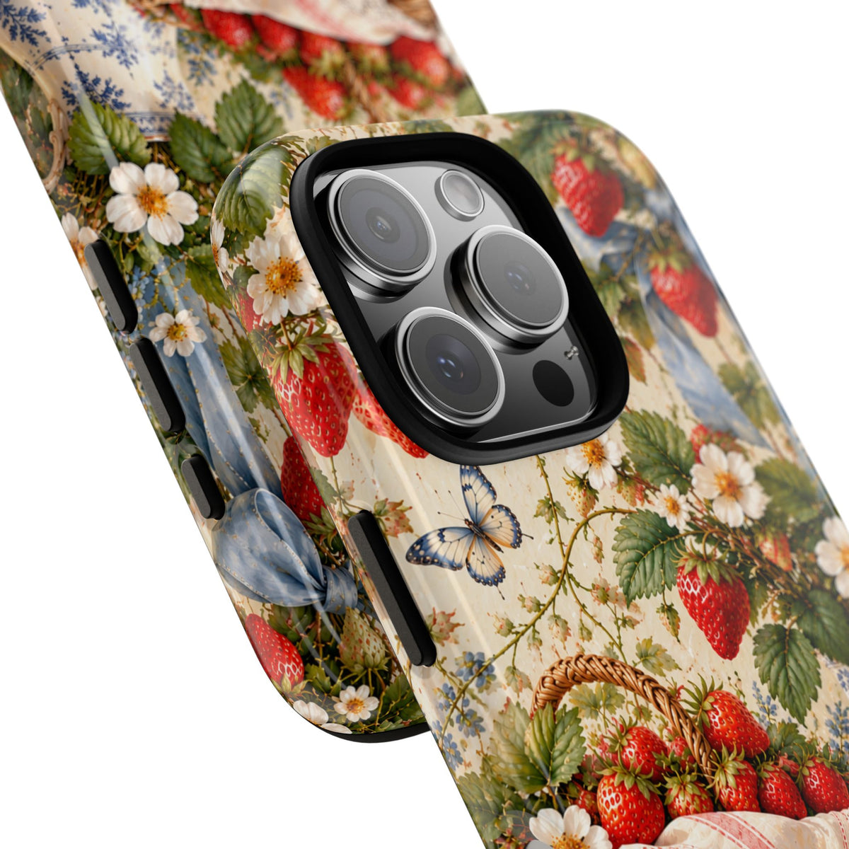 Strawberry Cottage Garden Phone Case