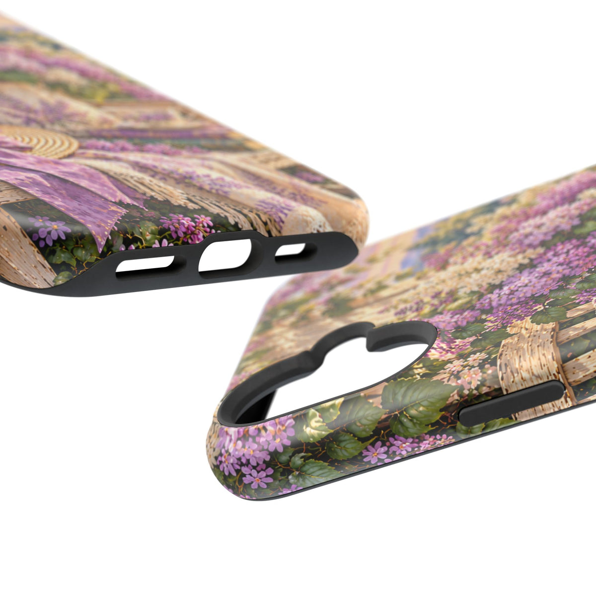 Lavender Cottage Garden Magnetic Phone Case