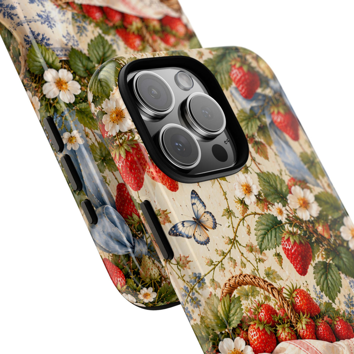 Strawberry Cottage Garden Phone Case