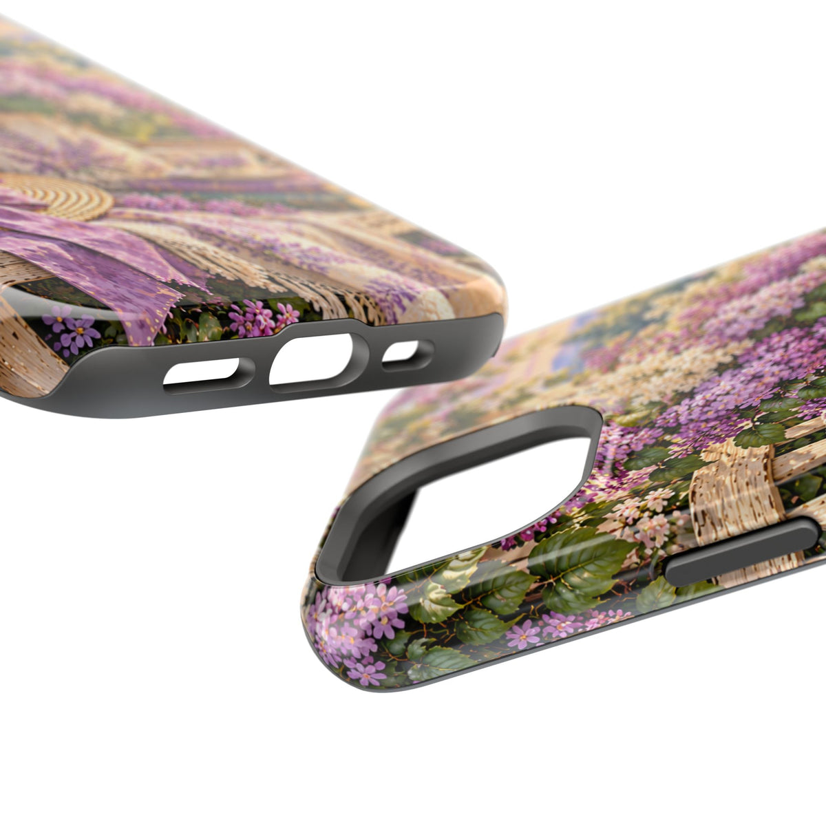 Lavender Cottage Garden Magnetic Phone Case