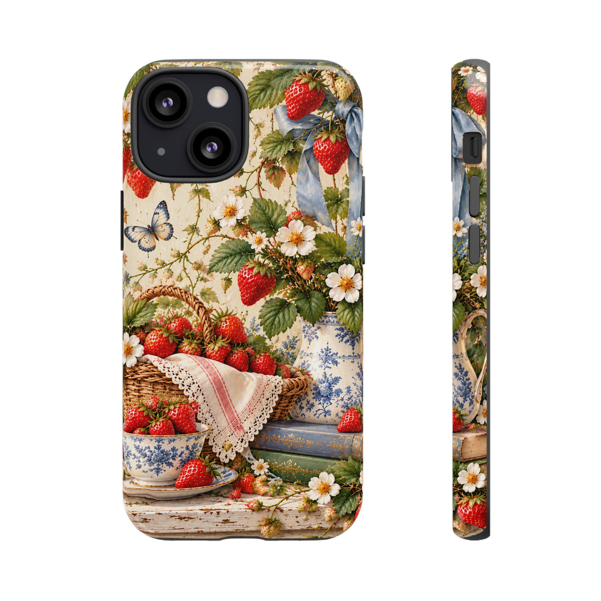 Strawberry Cottage Garden Phone Case