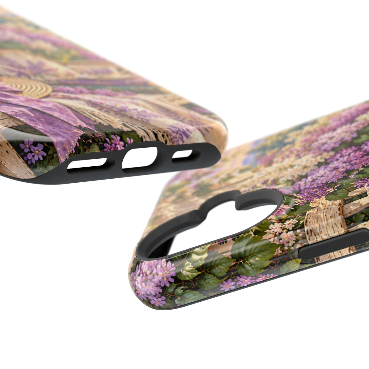 Lavender Cottage Garden Magnetic Phone Case