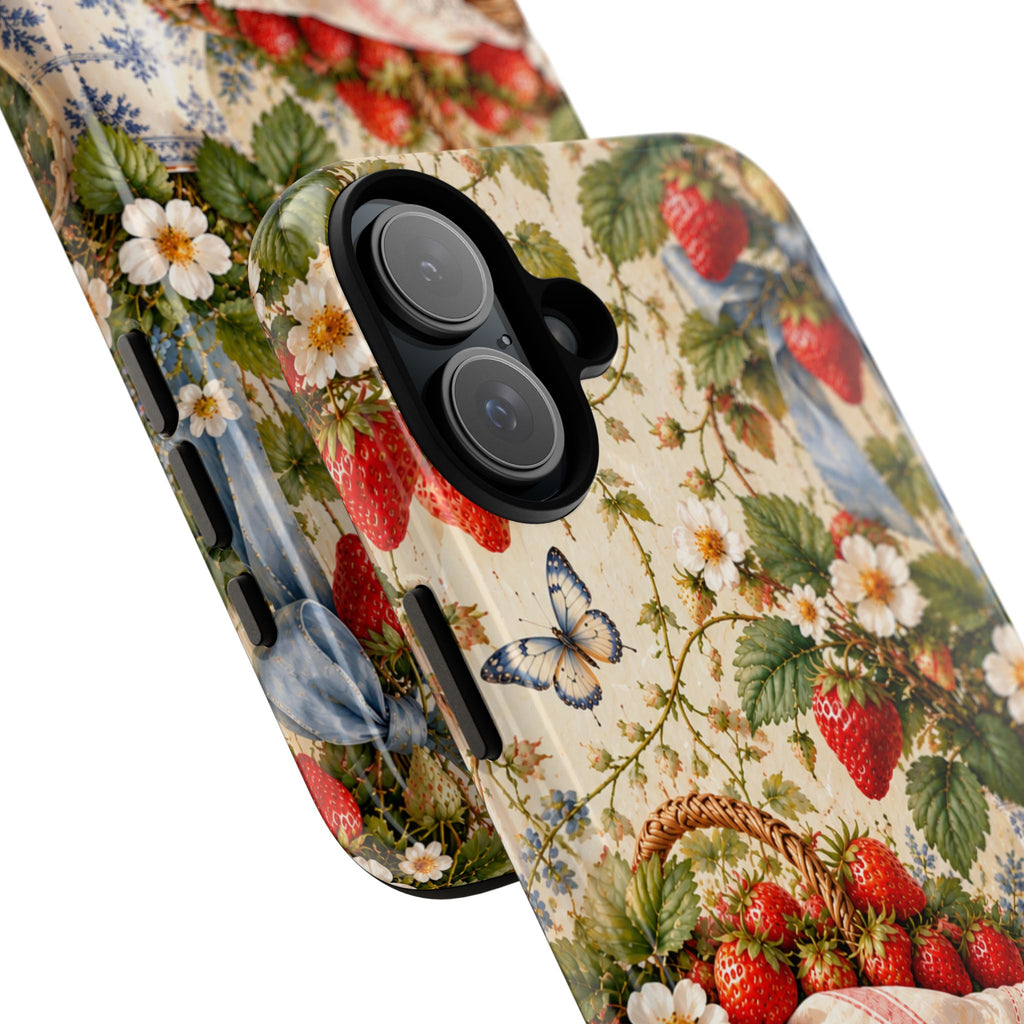 Strawberry Cottage Garden Phone Case