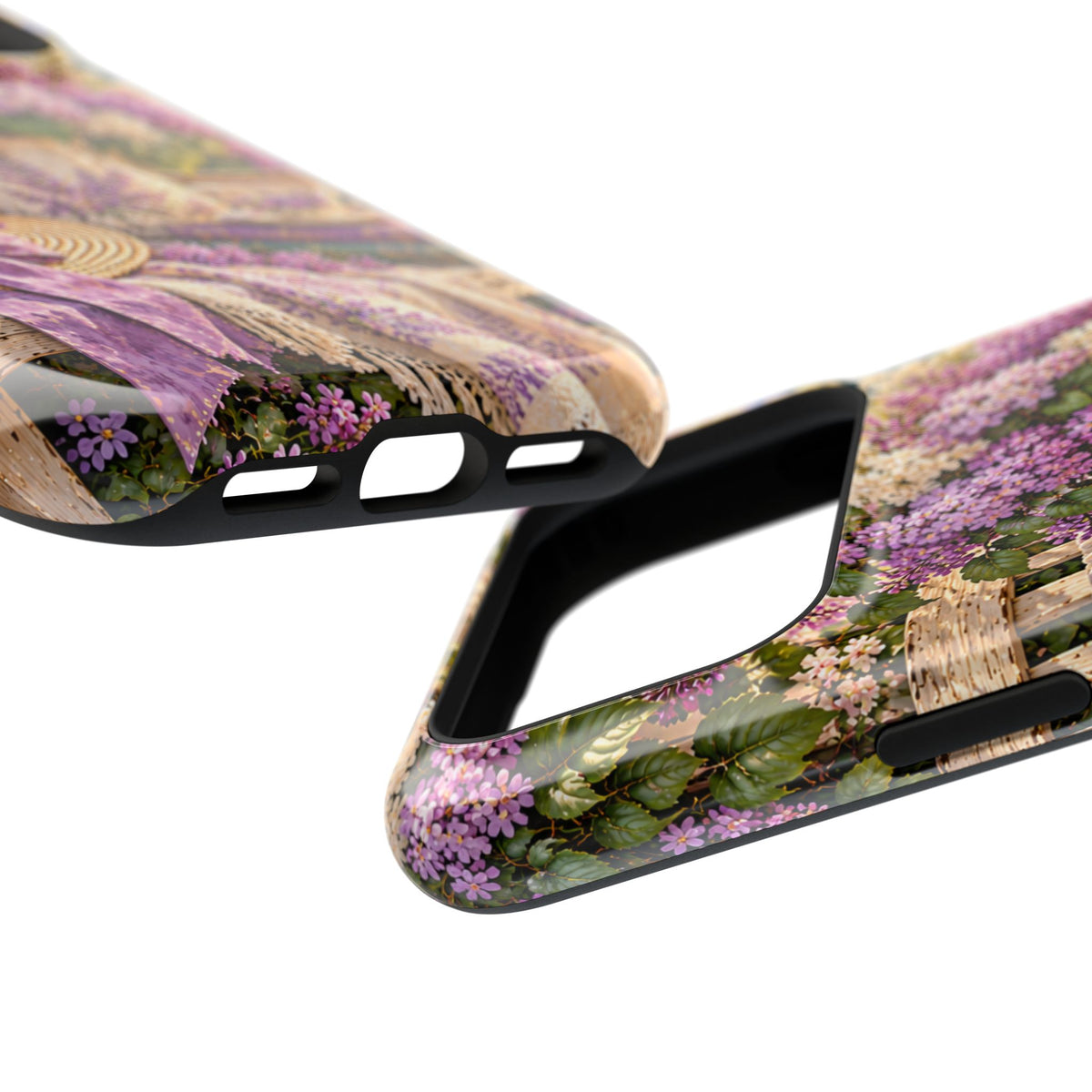 Lavender Cottage Garden Magnetic Phone Case
