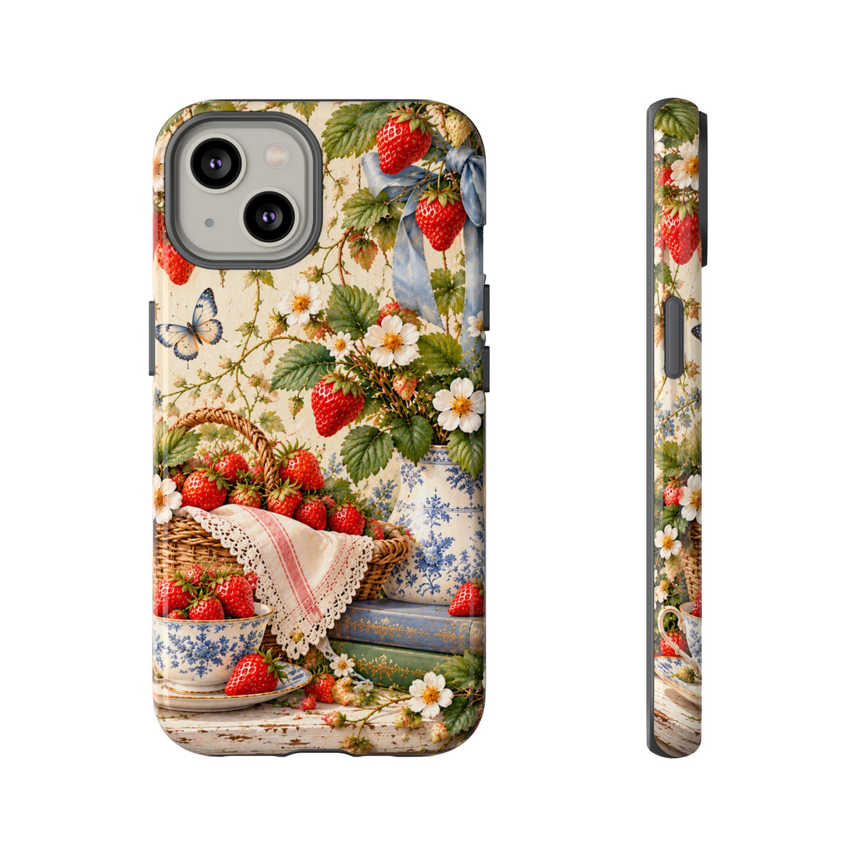 Strawberry Cottage Garden Phone Case