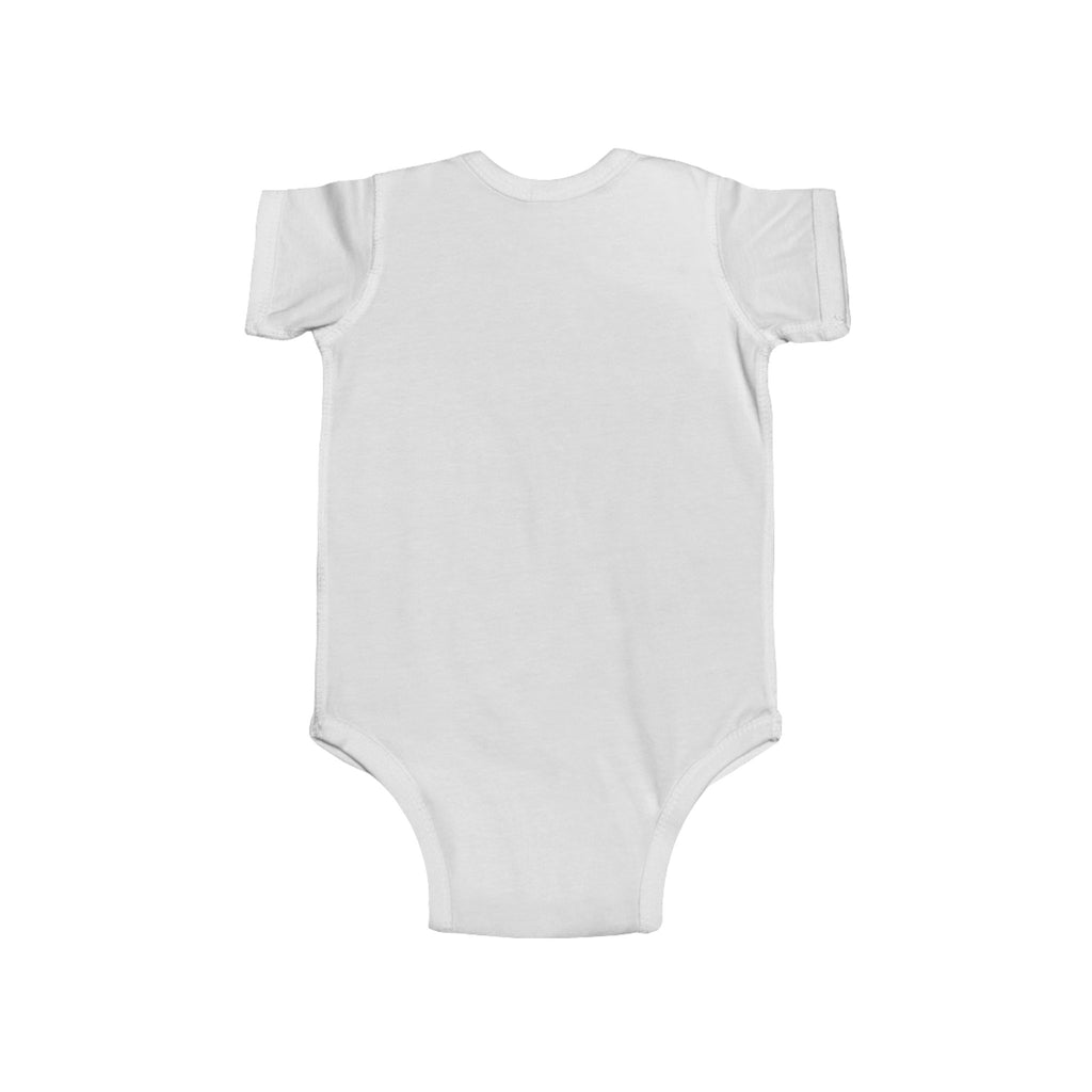 Merry & Bright Infant Bodysuit — Christmas Baby Onesie with Tree