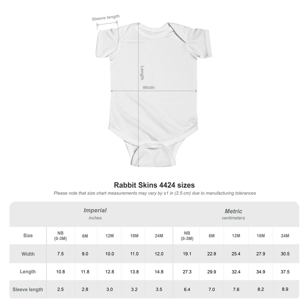 Merry & Bright Infant Bodysuit — Christmas Baby Onesie with Tree
