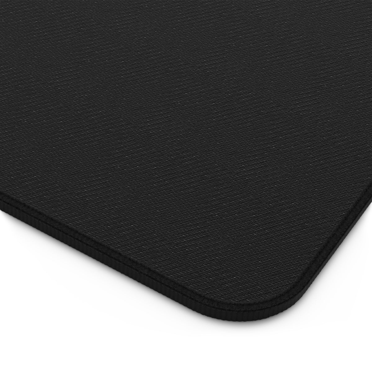 Christmas Cottage Desk Mat — Snowy Holiday Workspace