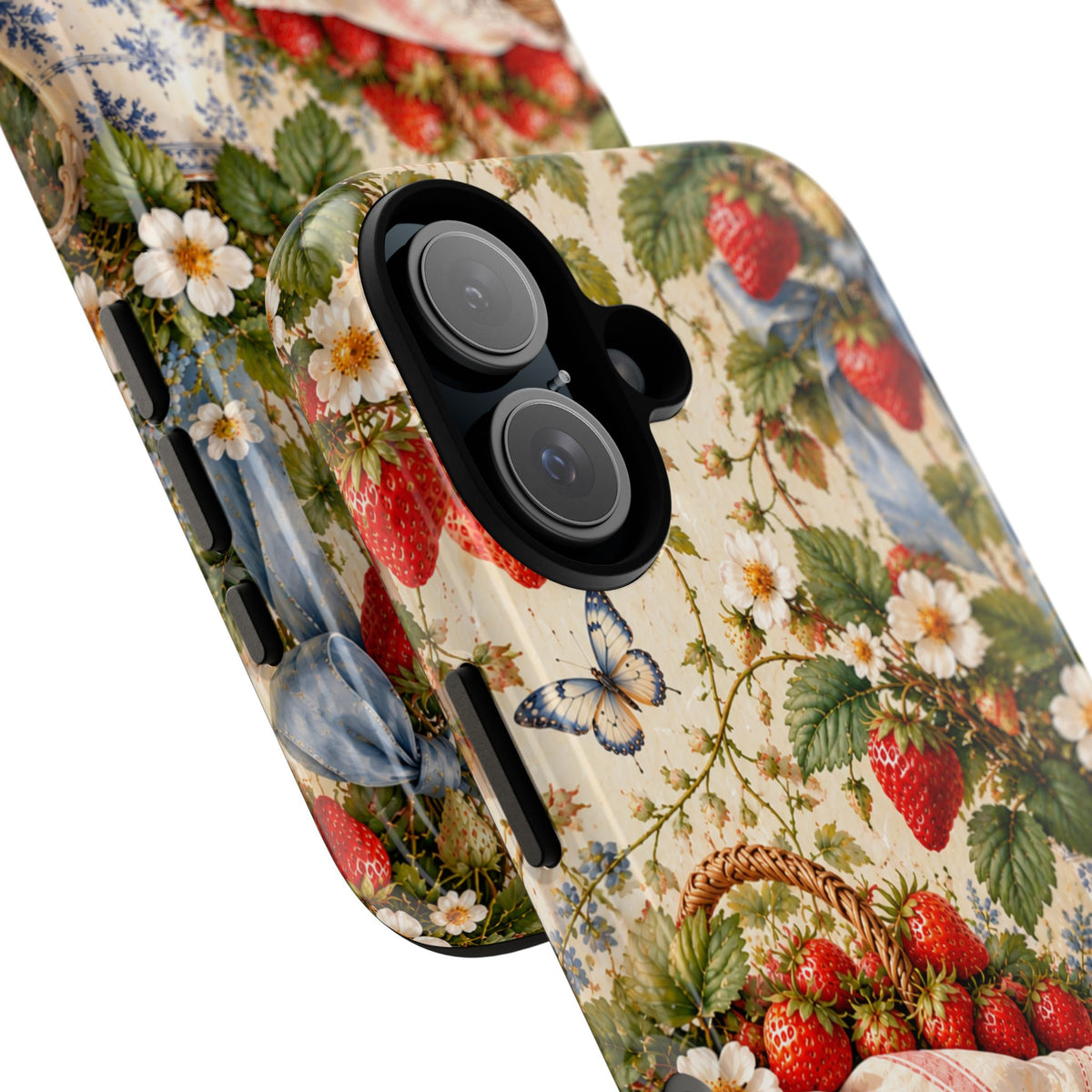Strawberry Cottage Garden Phone Case