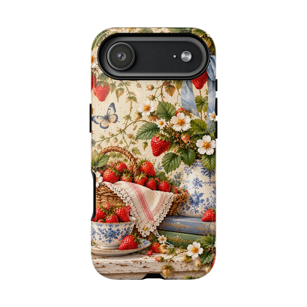 Strawberry Cottage Garden Phone Case