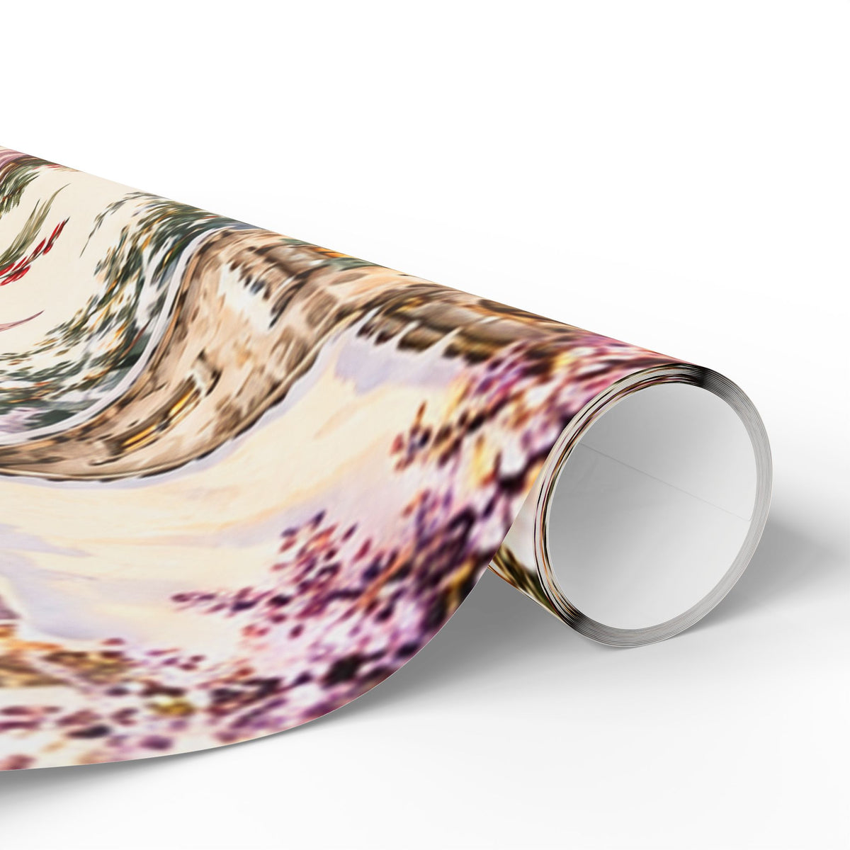 Holiday Botanicals Wrapping Paper — Vintage Holly & Berries