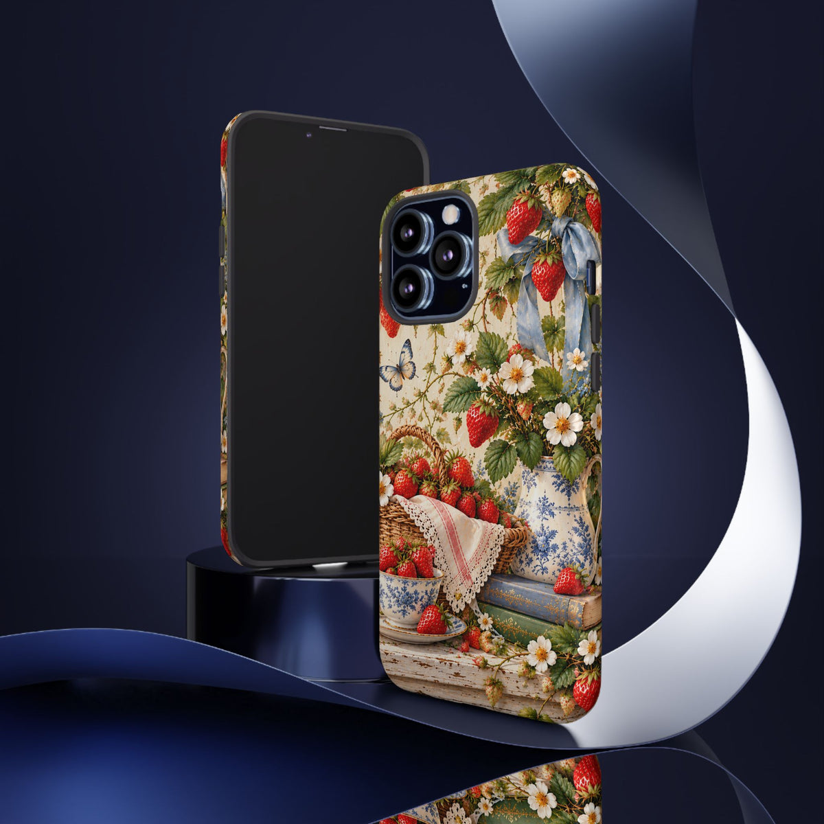 Strawberry Cottage Garden Phone Case