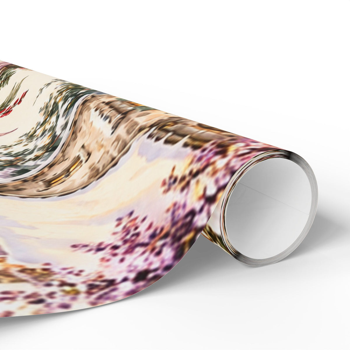 Holiday Botanicals Wrapping Paper — Vintage Holly & Berries